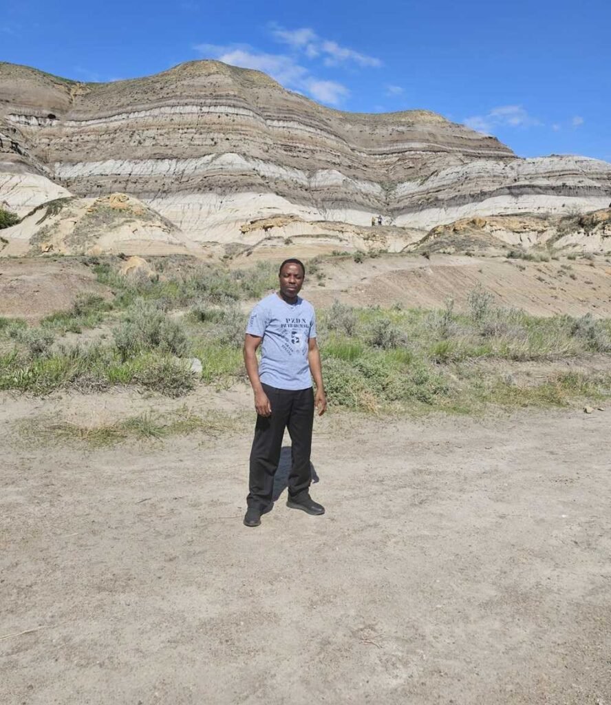 Hoodoos, Drumheller, close to Rosedale Suspension Bridge