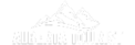 A logo with the text "Alberta Tourist" below a design of three mountain peaks. The entire logo is white on a black background.