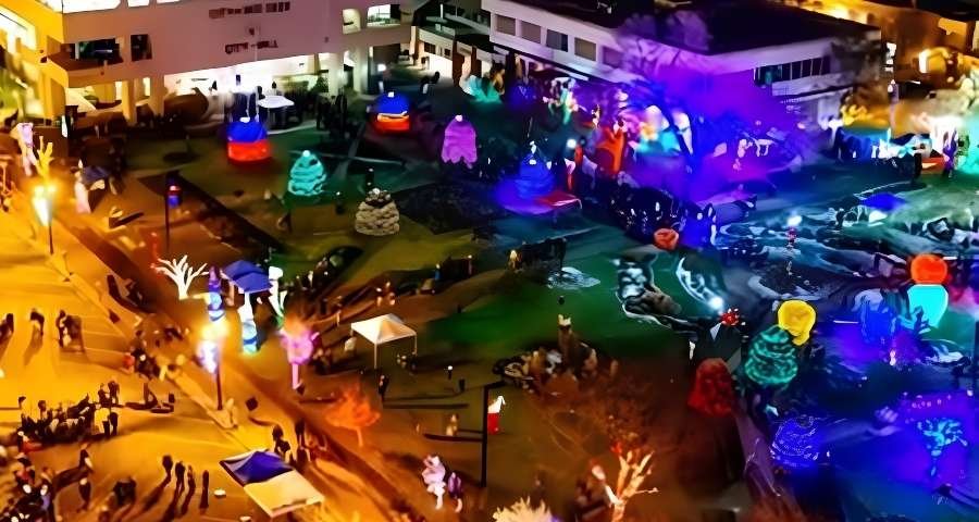 Red Deer Lights the Night Festival, A must see when you visit Red Deer