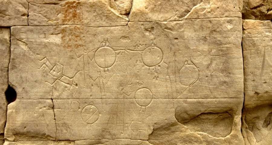 Writing-on-stone rock art