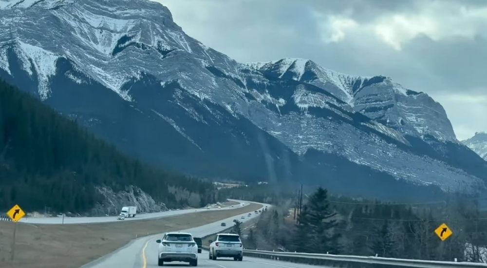Calgary to Lake Louise scenic drive