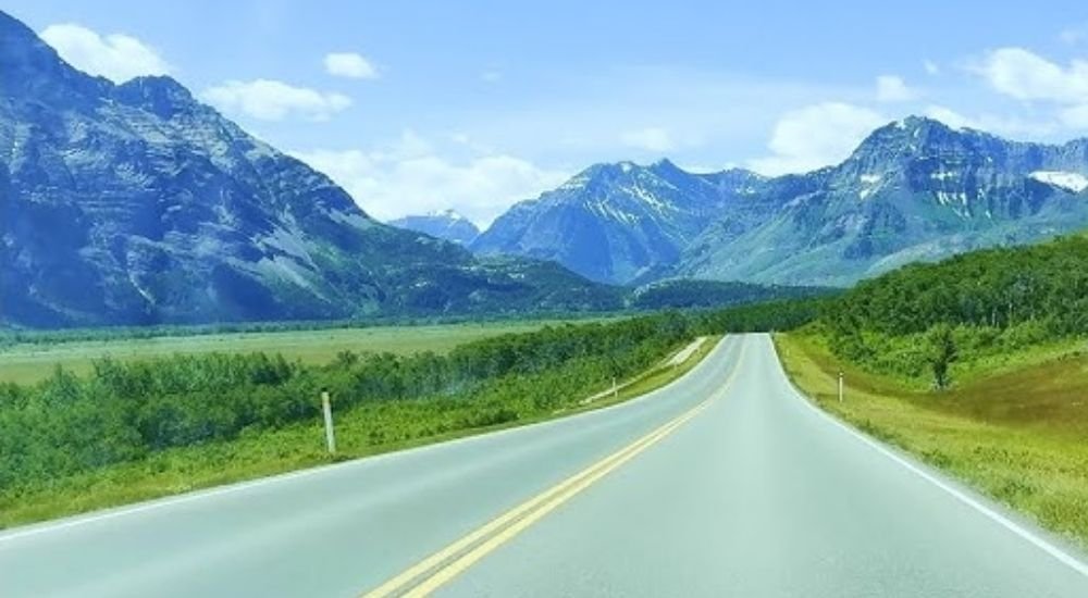 Waterton Lakes National Park scenic road