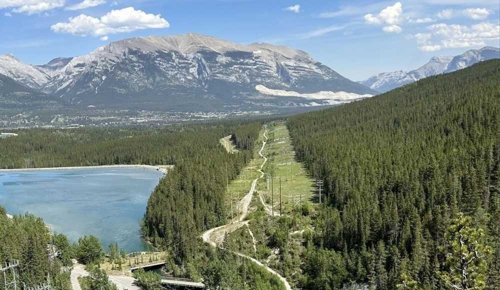 Grassi Lakes trails in Canmore.