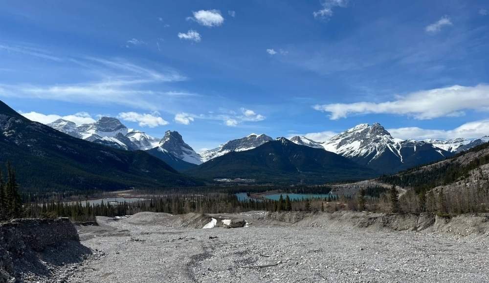 Grotto Canyon Trail in Canmore.