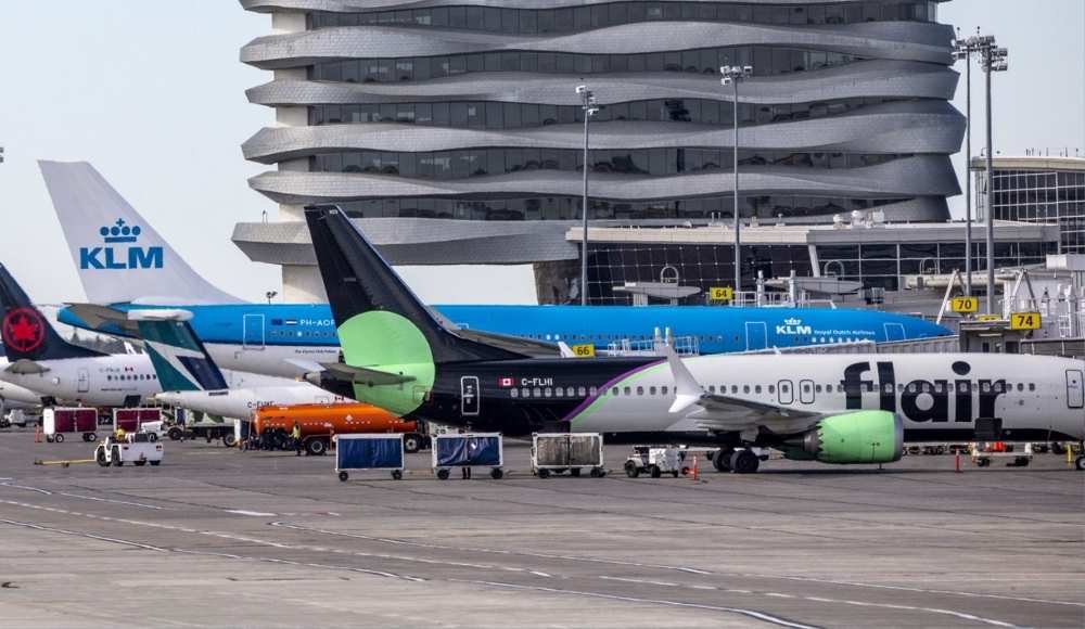 Edmonton International Airport tarmac