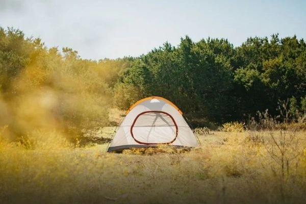 Winter festival Camping ground in Alberta