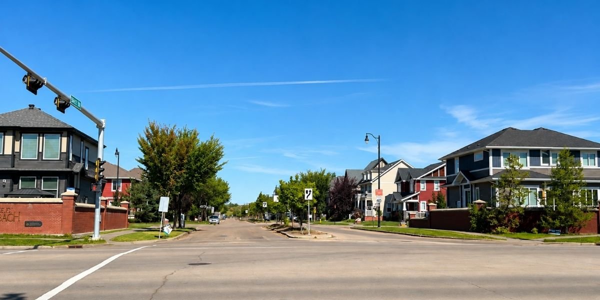 Griesbach area of North Edmonton