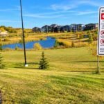 Griesbach Lake and Trails in North Edmonton.