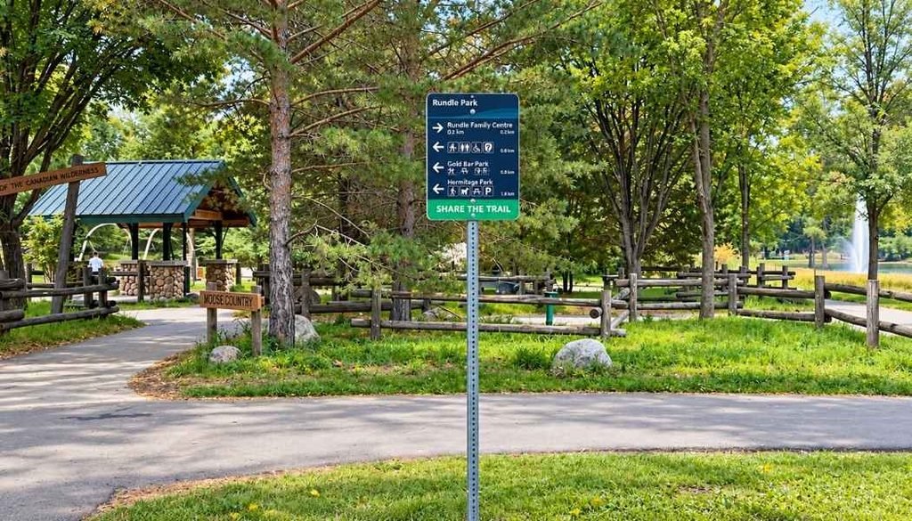 Rundle Park: One of the best parks in North Edmonton. 